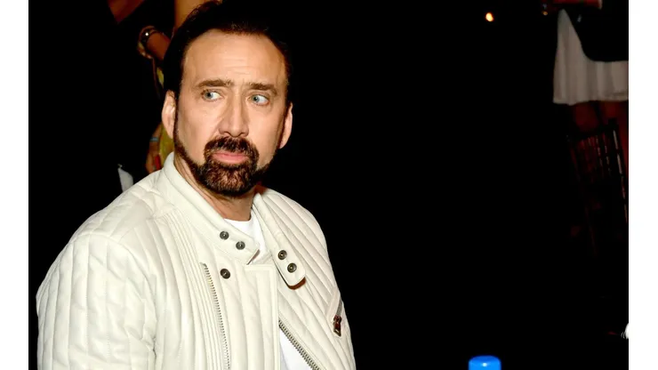 Nicolas Cage en un evento