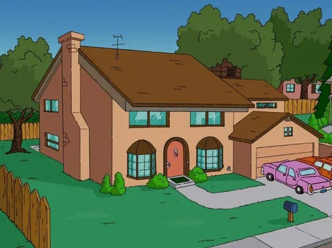 Imperdible: la casa de Los Simpson rediseñada en ocho estilos arquitectónicos