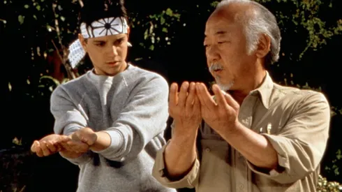 Pat Morita en Karate Kid