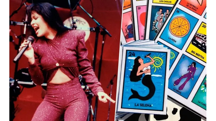 Fan crea un juego de lotería con imágenes de Selena y se vuelve viral.