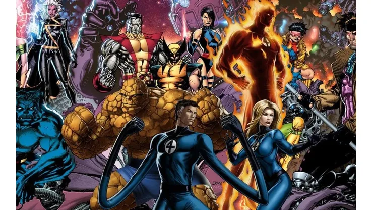 El crossover de Marvel que no vimos: X-Men vs. Fantastic 4, con Deadpool y Daredevil.