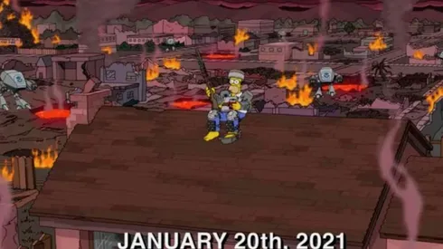 Los Simpson predijeron los incidentes en el Capitolio de Estados Unidos