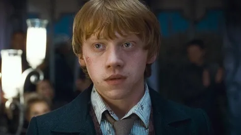 Rupert Grint en Harry Potter