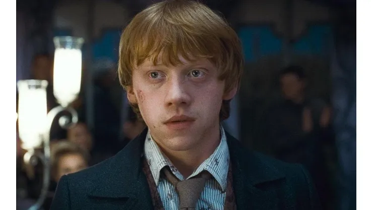 Rupert Grint en Harry Potter