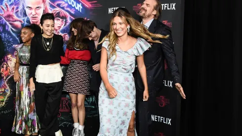 El elenco de Stranger Things tuvo un reencuentro virtual por Navidad