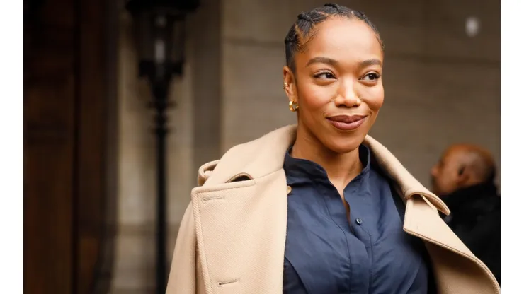 Naomie Ackie en la Paris Fashion Week