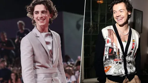 Timothée Chalamet imitó a Harry Styles y así reaccionaron los fans.