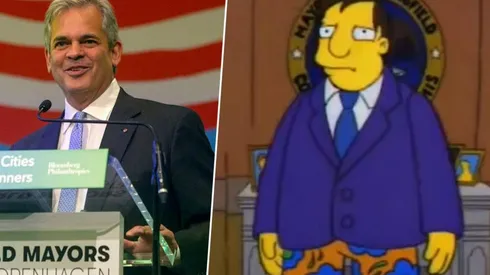 'Los Simpson' predicen el escándalo del Alcalde de Austin.