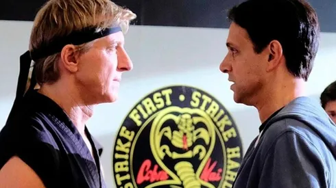 William Zabka y Ralph Macchio en Cobra Kai