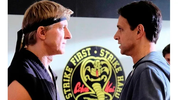 William Zabka y Ralph Macchio en Cobra Kai