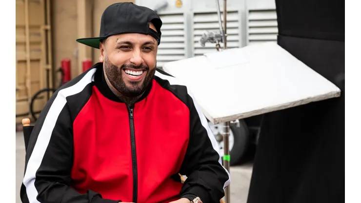 Nicky Jam en un evento de Sony