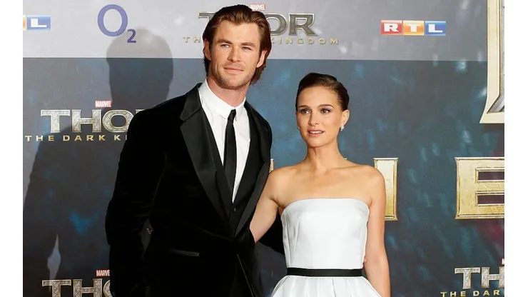La preocupación de Natalie Portman al ver una foto de Chris Hemsworth.