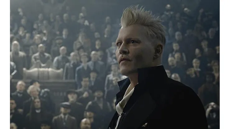 Johnny Depp en Animales Fantásticos: Los Crímenes de Grindelwald