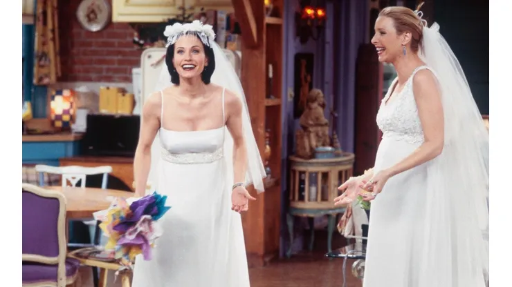 Courteney Cox recreó una recordada escena de Friends