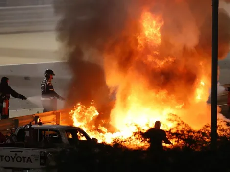 Explosión de película: accidente de Fórmula 1 parte en dos un auto