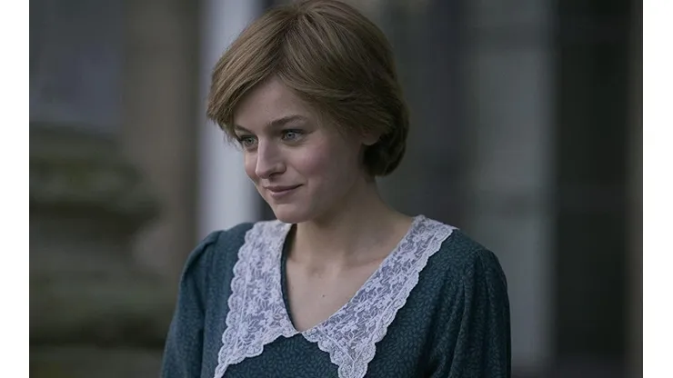 Emma Corrin en The Crown