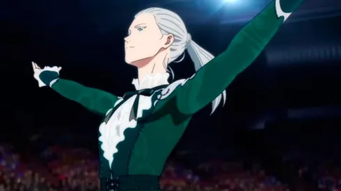 Viktor se llevó todos los flashes tras el estreno del tráiler de Yuri on Ice