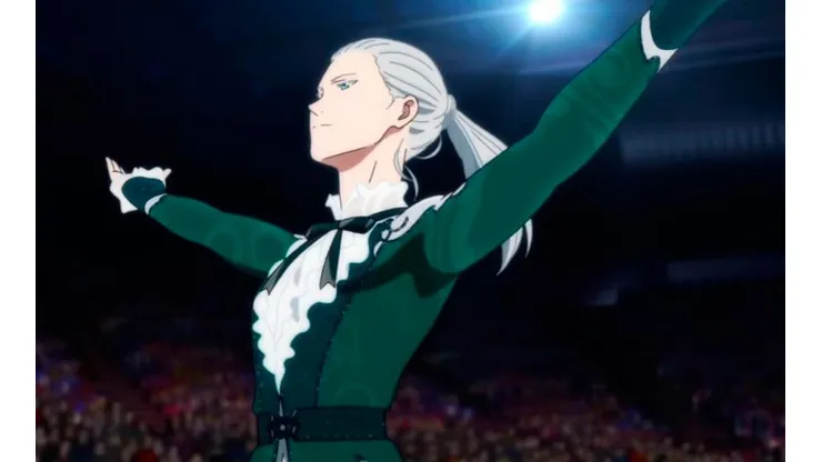 Viktor se llevó todos los flashes tras el estreno del tráiler de Yuri on Ice