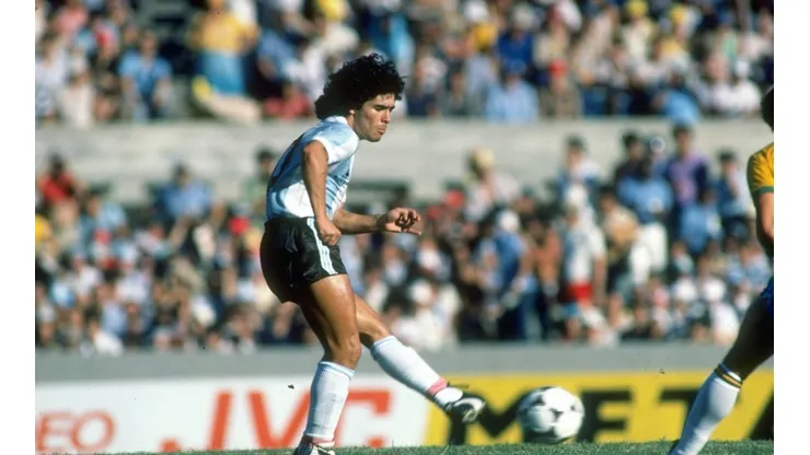 Diego Maradona en 1981.