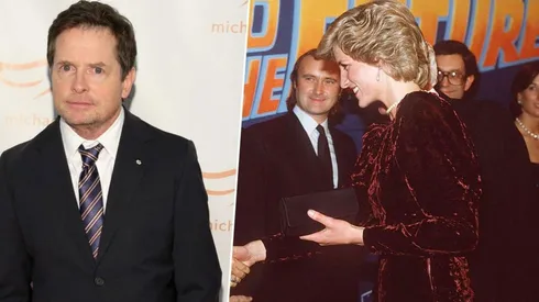 El día que Michael J. Fox vio 'Volver al Futuro' con Lady Di: "Fue una pesadilla".