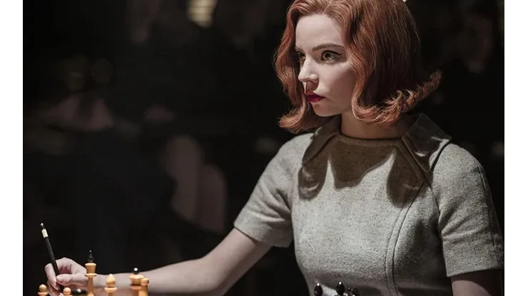 Anya Taylor Joy en Gambito de Dama