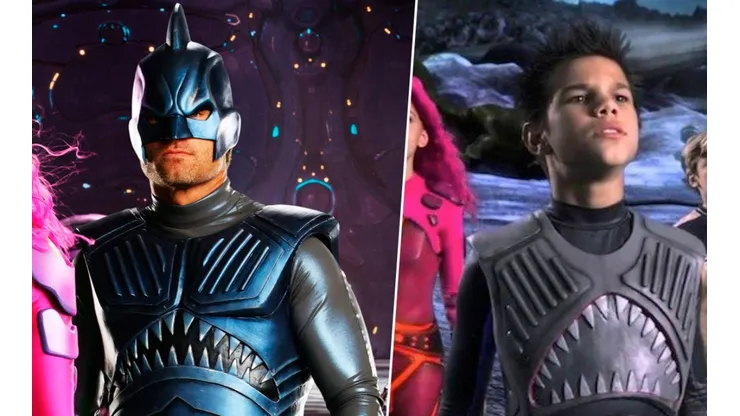 Quién es Jeffrey J. Dashnaw, el actor que reemplaza a Taylor Lautner como 'Sharkboy'.