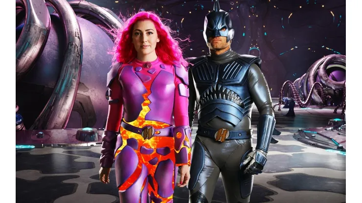 'We Can Be Heroes': primeras fotos de Sharkboy y Lavagirl adultos.