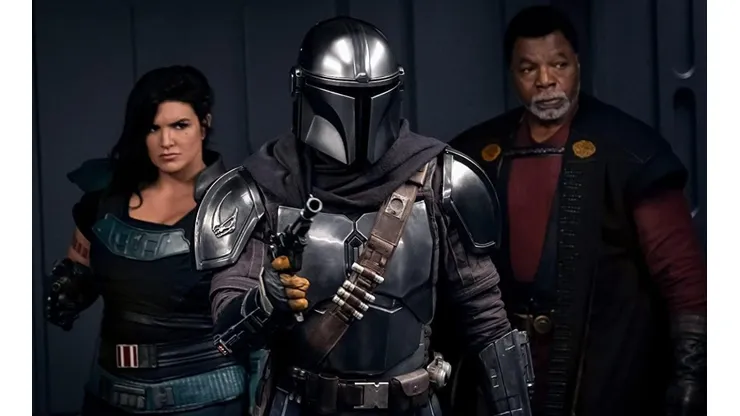 Pedro Pascal en The Mandalorian