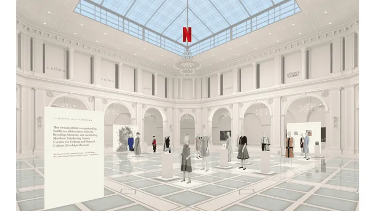 Crean un museo virtual donde puedes ver el vestuario de 'Gambito de Dama' y 'The Crown'.