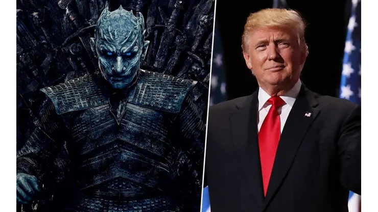 El trolleo del Night King de 'Game of Thrones' a Donald Trump tras su derrota.