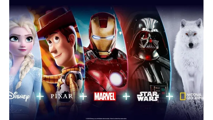 Poster oficial de Disney+