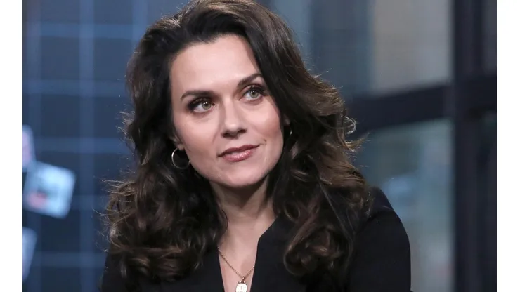 Hilarie Burton en los Build Studios