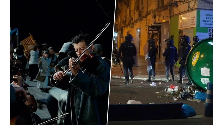 Comparan una escena de Titanic con los disturbios en Barcelona.