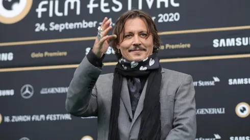 Johnny Depp en la premiere