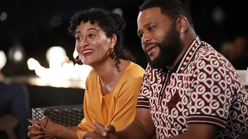 Anthony Anderson y Tracee Ellis Ross en Black-ish