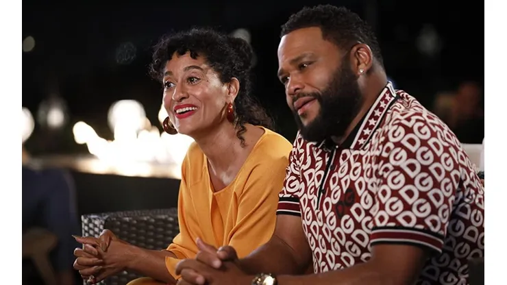 Anthony Anderson y Tracee Ellis Ross en Black-ish