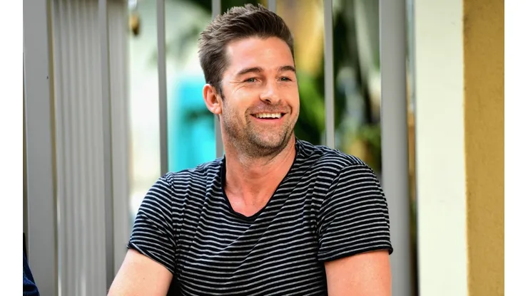 Scott Speedman en un evento de Animal Kingdome