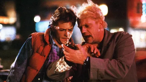 Los fanáticos celebran el 'Back to the Future Day'.