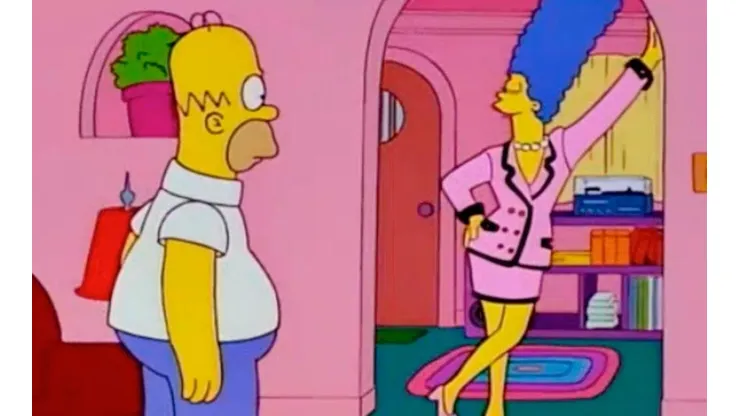 El vestido que se hizo viral por recrear al de Marge Simpson
