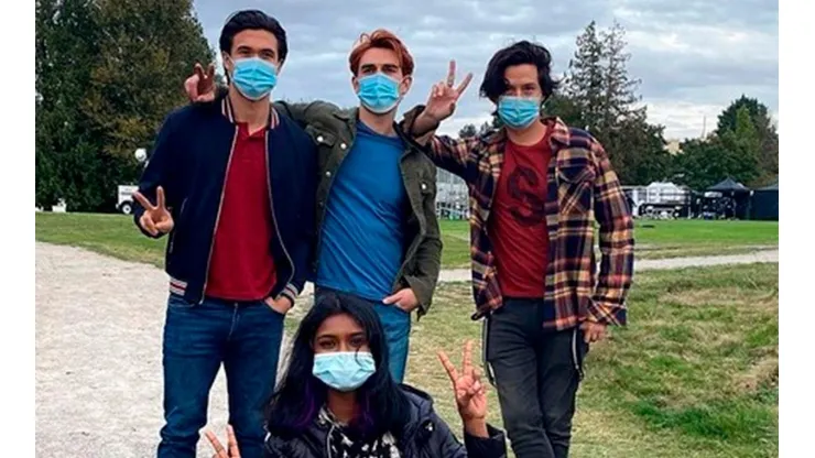 Riverdale: revelan imágenes del rodaje de la quinta temporada