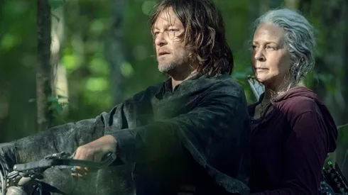 La foto viral antes del último episodio del año de 'The Walking Dead'.