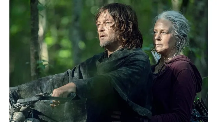 La foto viral antes del último episodio del año de 'The Walking Dead'.
