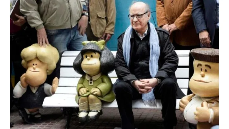 Falleció Quino, creador de 'Mafalda'.