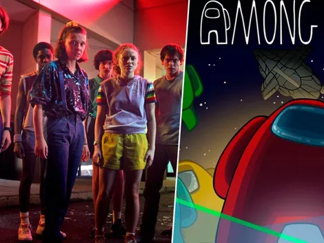 Imperdible: recrean escenas de Stranger Things en Among Us