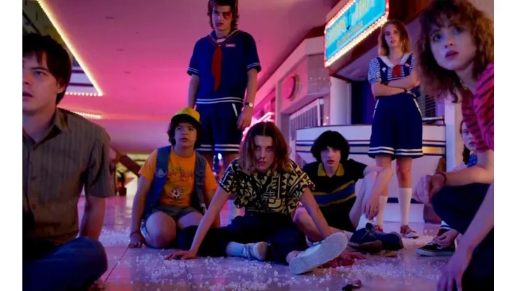 Fotos del rodaje de la cuarta temporada de 'Stranger Things'.
