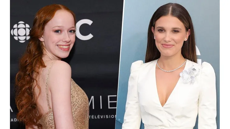 Lo volverán a hacer: el día que Amybeth McNulty y Millie Bobby Brown compartieron cámara