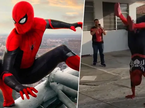 ¡Imperdible! Imitador de Spider-Man causa furor en las redes y se vuelve viral
