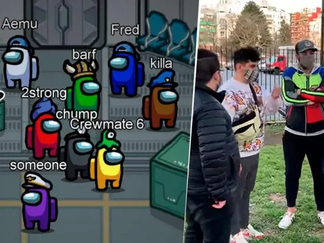 ¡Delirante! Recrean el Among Us con video viral en las redes sociales