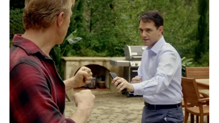Ralph Macchio y William Zabka en Cobra Kai