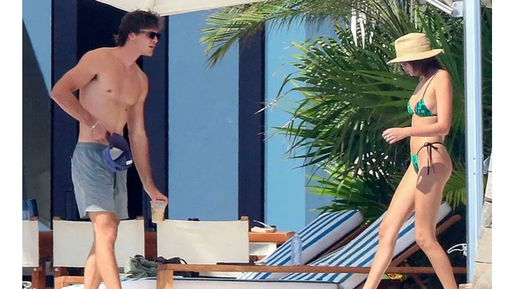 Las fotos de Jacob Elordi y Kaia Gerber en una playa mexicana antes de separarse